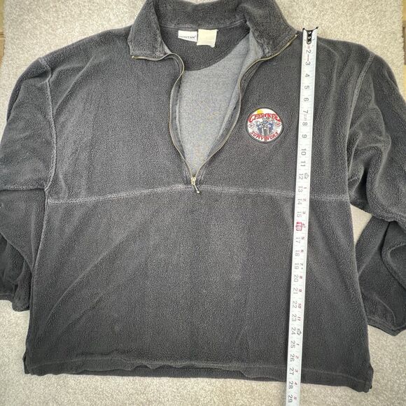 Vintage 1998 Cherokee Survivors Motorcycle Biker 1/4 Zip USA Made Size 2XL‎ 3XL - Picture 5 of 8